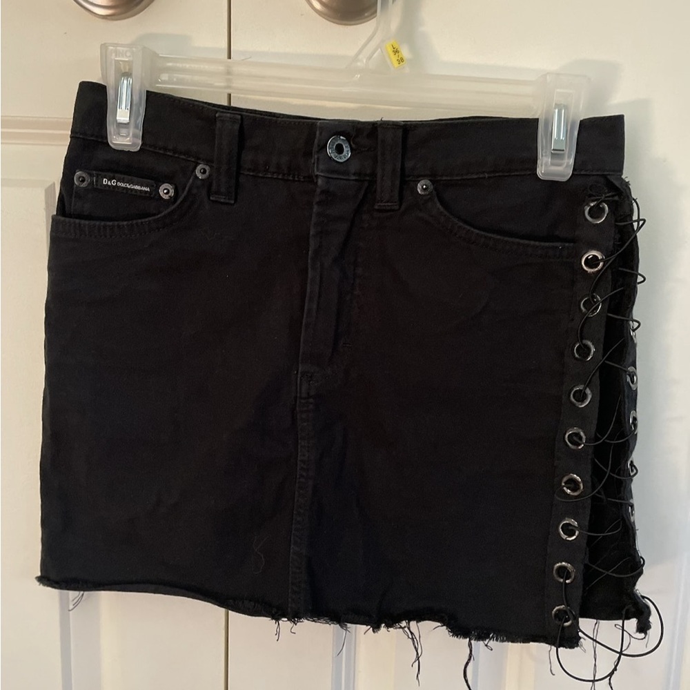 Dolce & Gabbana x Denim miniskirt